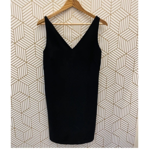 SALE! NWT Zara Lace Up V-back/V-Neck Front Dress - Picture 1 of 11